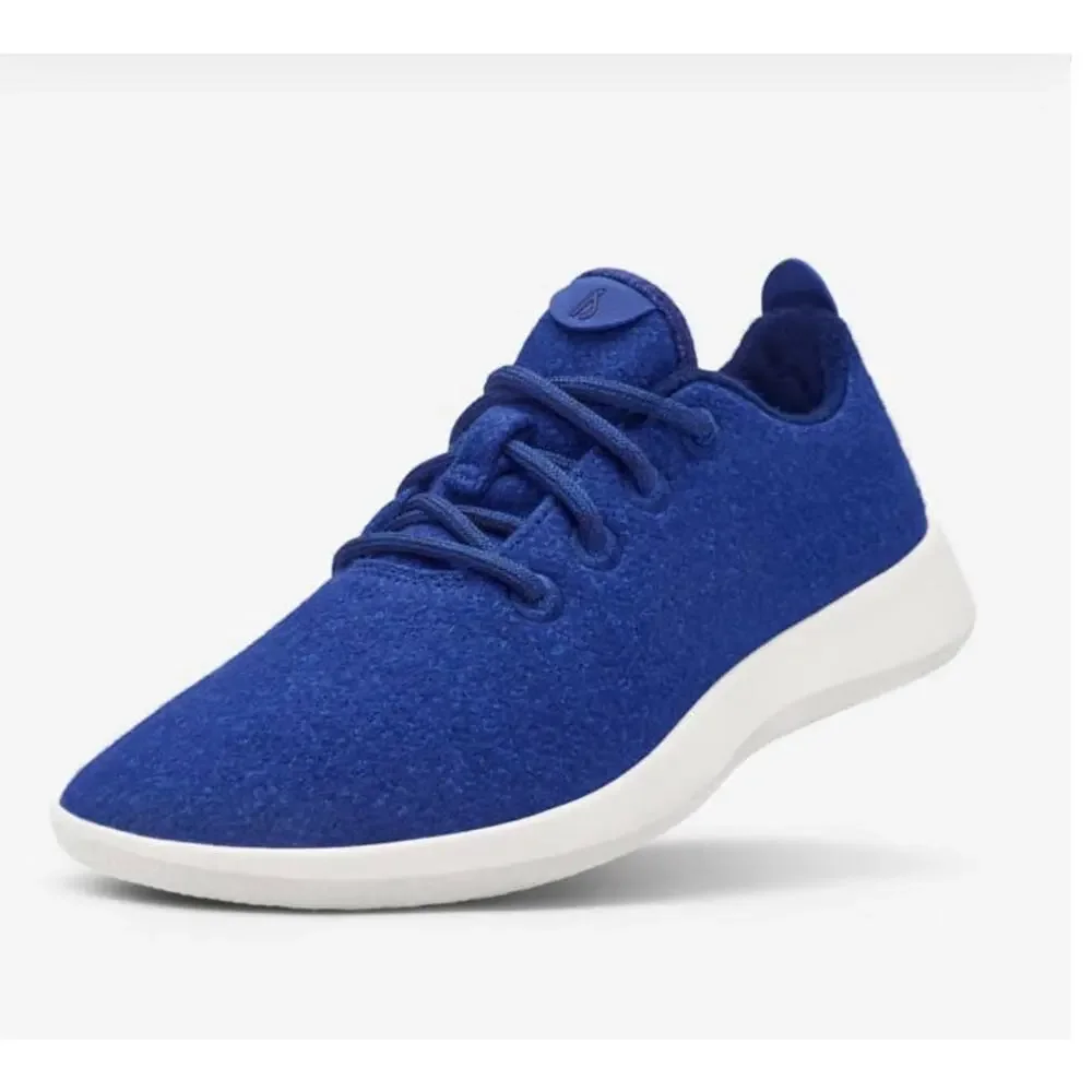 NWOB Allbirds Llimited Edition Women's Cobalt Blue Wool Runners Sz 6
